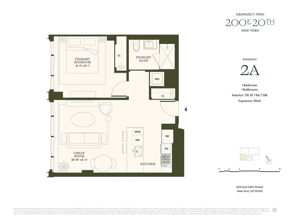 Unit for sale at 200 E 20TH Street, Manhattan, NY 10003