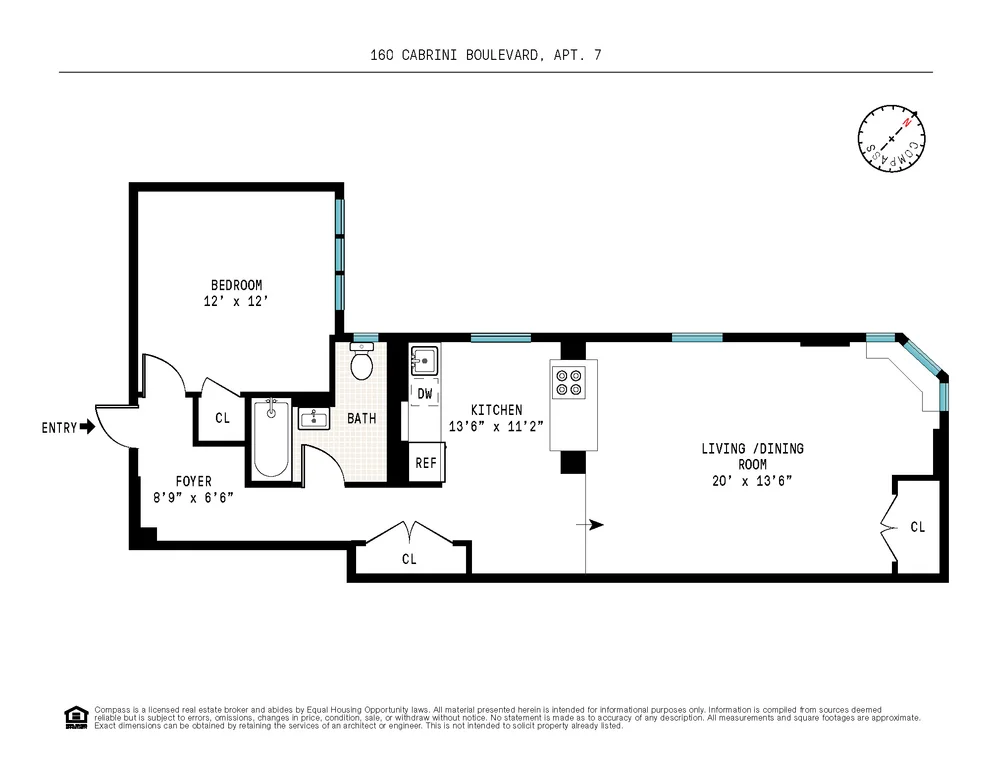 Unit for sale at 160 Cabrini Boulevard, Manhattan, NY 10033