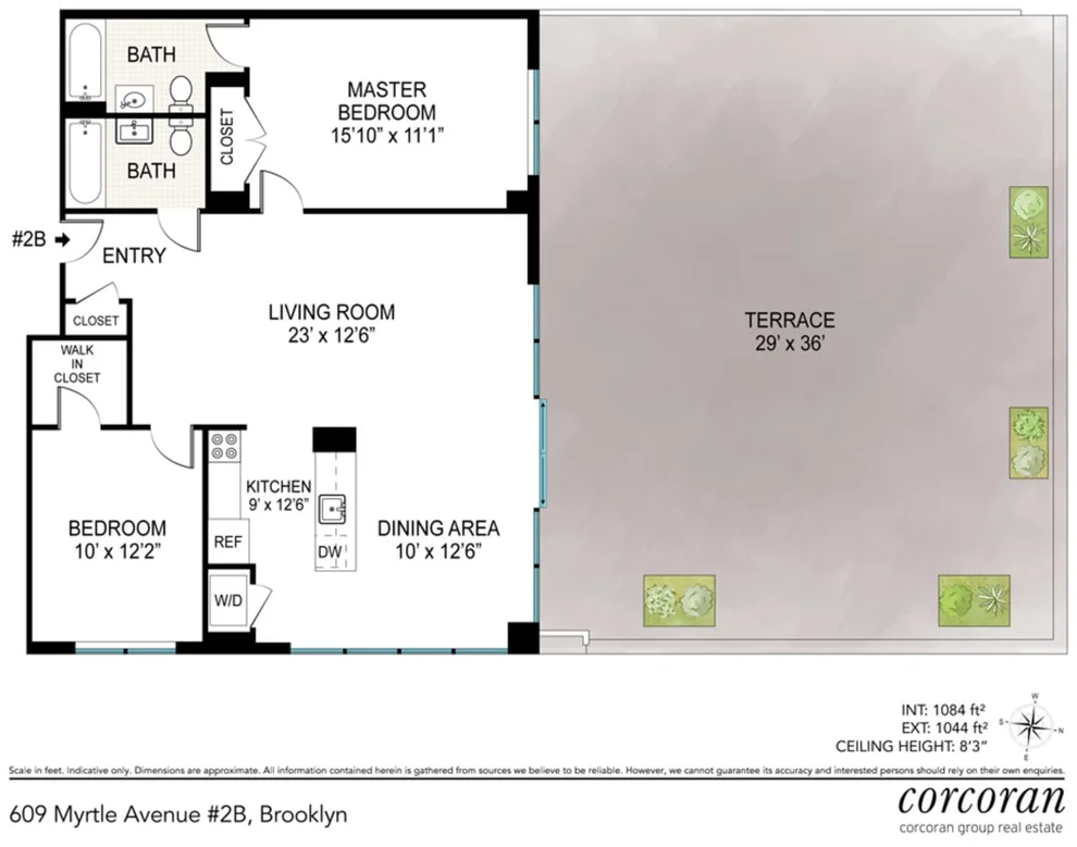 Unit for sale at 609 MYRTLE Avenue, Brooklyn, NY 11205