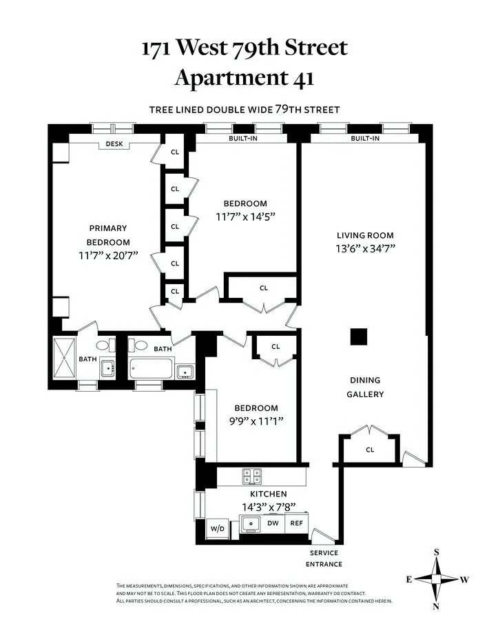 Unit for sale at 171 W 79TH Street, Manhattan, NY 10024