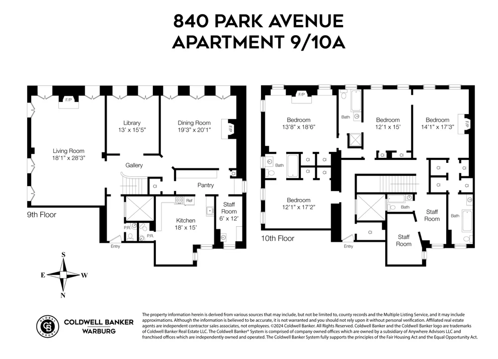 Unit for sale at 840 PARK Avenue, Manhattan, NY 10021
