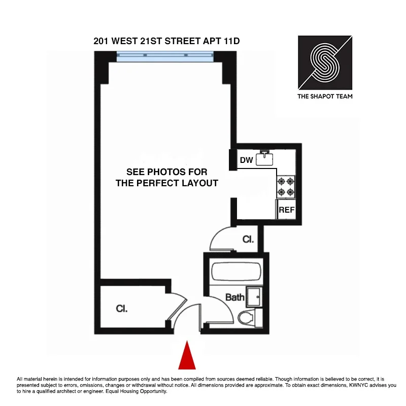 Unit for sale at 201 W 21st Street, Manhattan, NY 10011