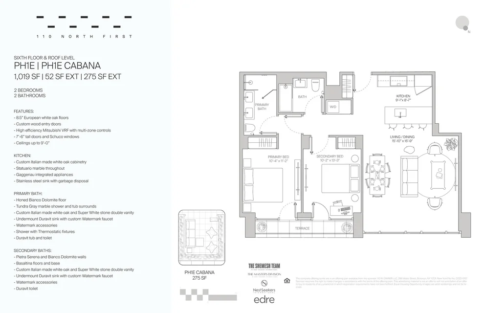 Unit for sale at 110 N 1st Street, Brooklyn, NY 11249
