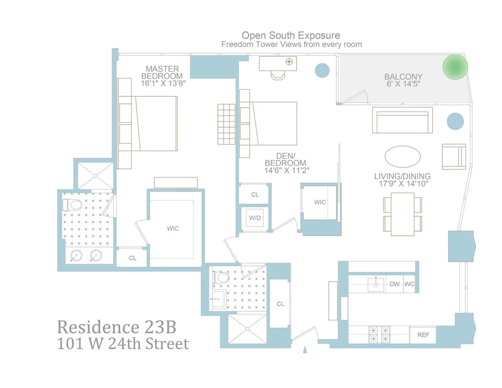 Unit for sale at 101 W 24TH Street, Manhattan, NY 10011