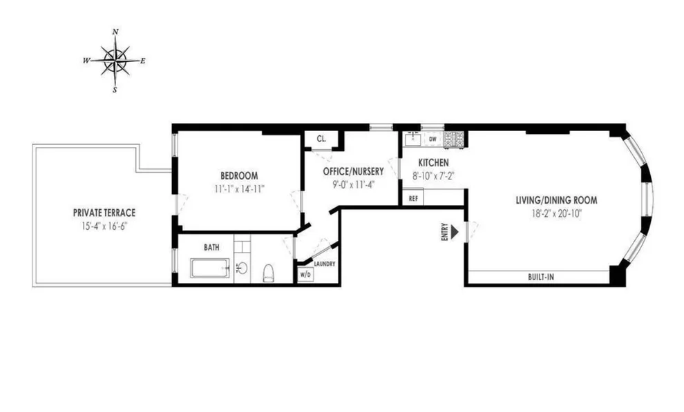 Unit for sale at 108 PROSPECT Park W, Brooklyn, NY 11215