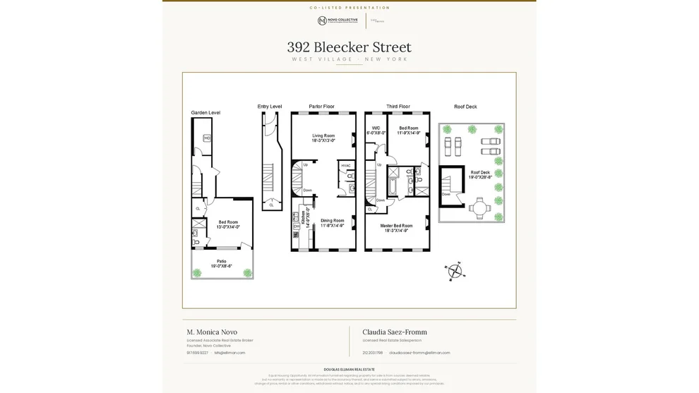 Unit for sale at 392 BLEECKER Street, Manhattan, NY 10014