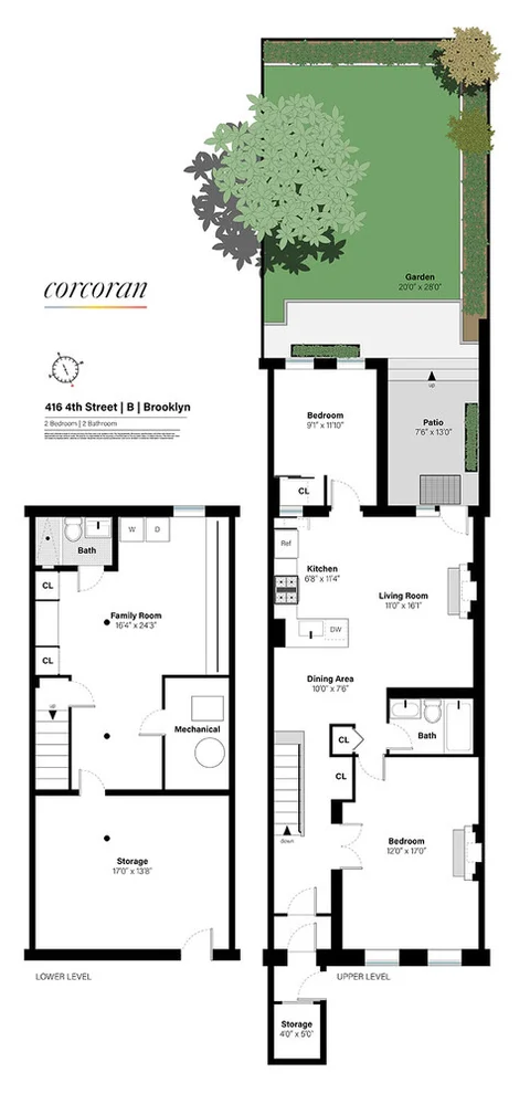 Unit for sale at 416 4TH Street, Brooklyn, NY 11215