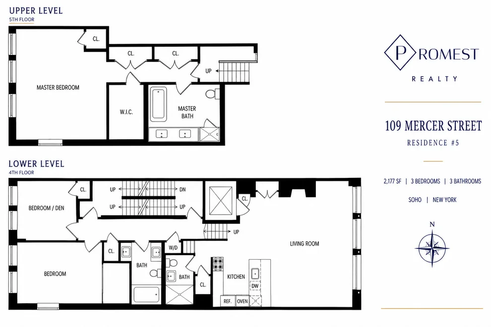 Unit for sale at 109 MERCER Street, Manhattan, NY 10012