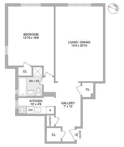 Unit for sale at 60 Plaza Street E, Brooklyn, NY 11238