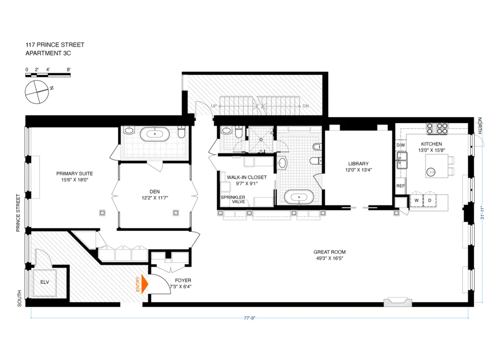 Unit for sale at 117 PRINCE Street, Manhattan, NY 10012
