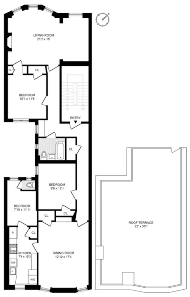 Unit for sale at 23 FISKE Place, Brooklyn, NY 11215