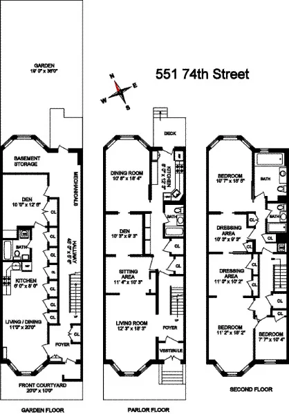 Unit for sale at 551 74th Street, Brooklyn, NY 11209