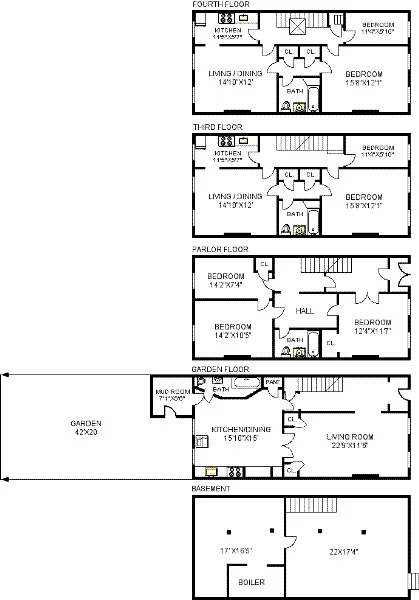 Unit for sale at 38 HART Street, Brooklyn, NY 11206