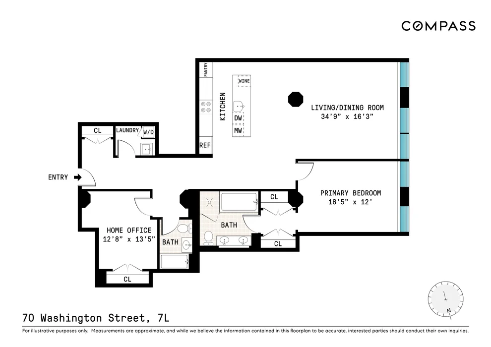 Unit for sale at 70 Washington Street, Brooklyn, NY 11201