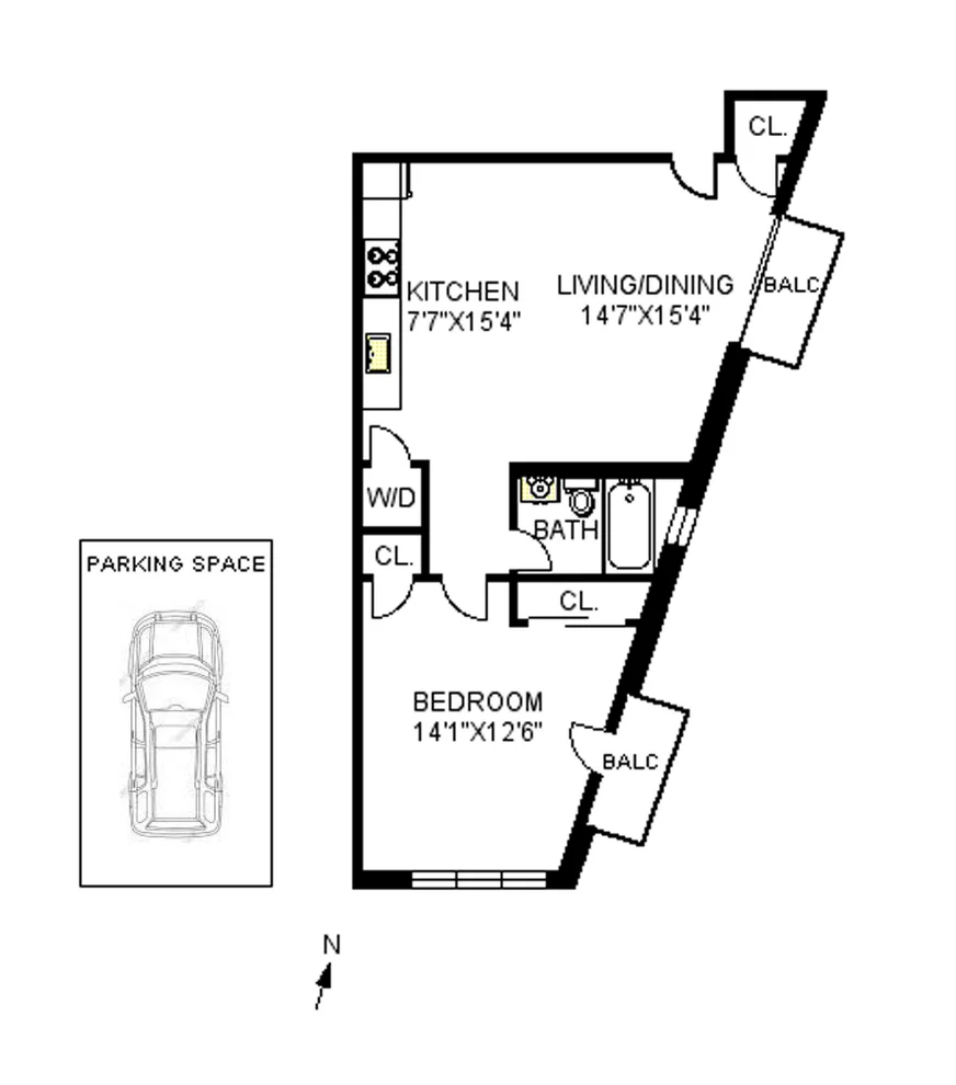Unit for sale at 150 E 2nd Street, Brooklyn, NY 11218