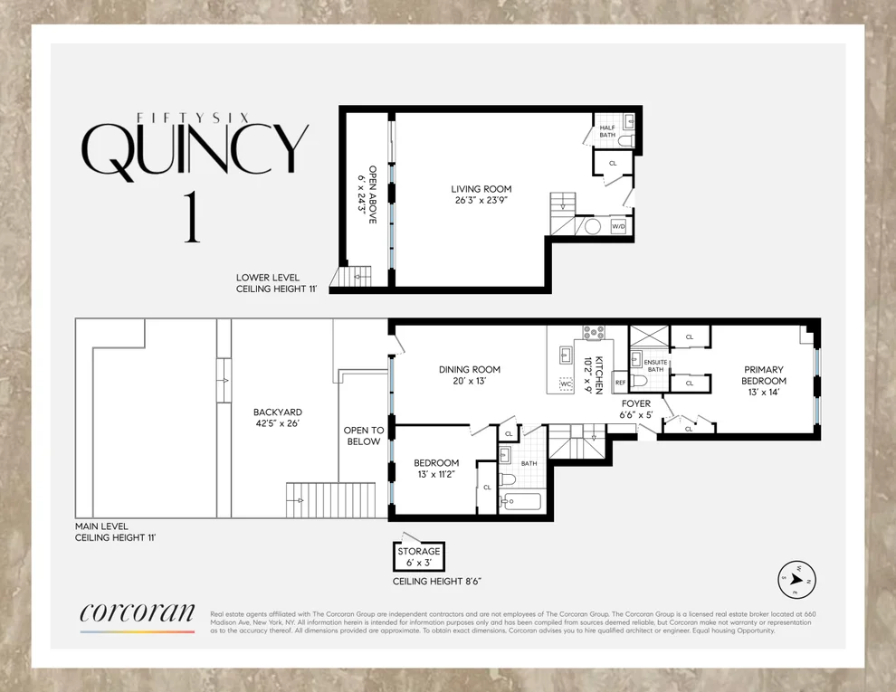 Unit for sale at 56 Quincy Street, Brooklyn, NY 11238
