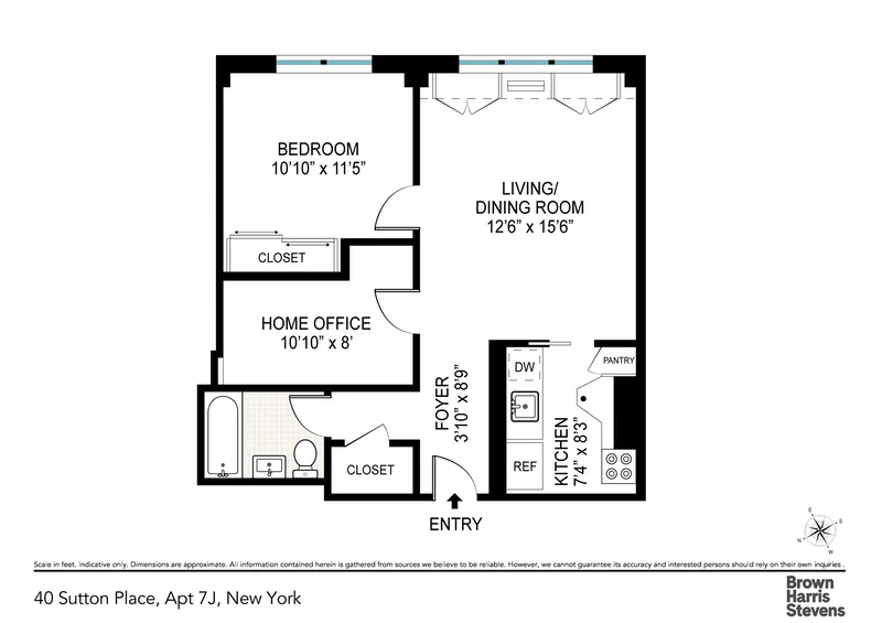 Unit for sale at 40 SUTTON Place, Manhattan, NY 10022