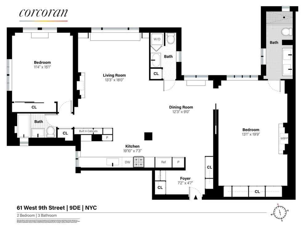 Unit for sale at 61 W 9TH Street, Manhattan, NY 10011