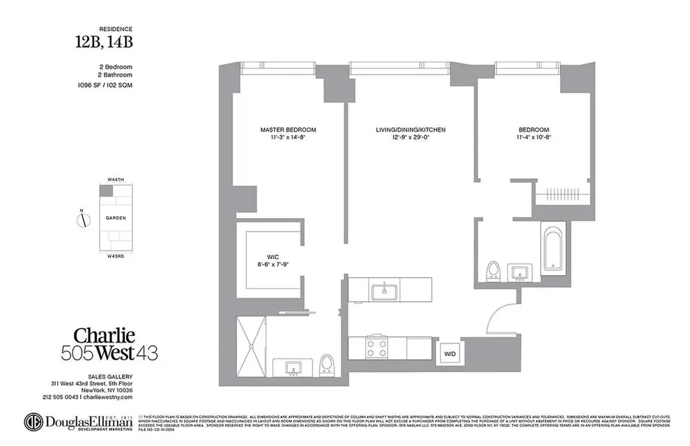Unit for sale at 505 W 43RD Street, Manhattan, NY 10036