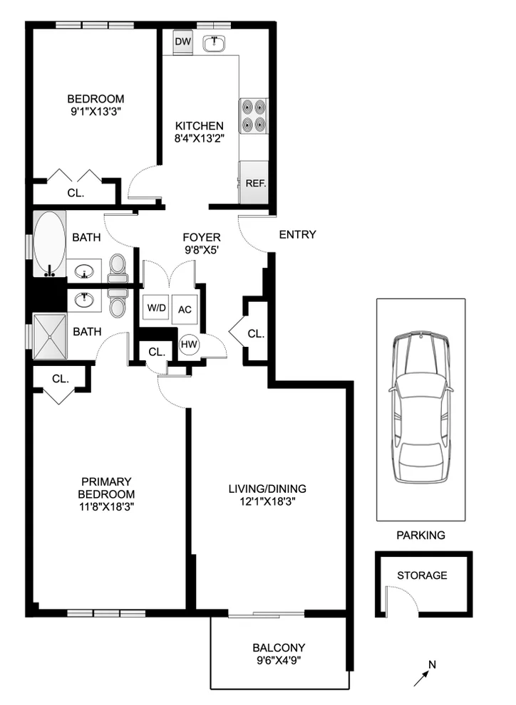Unit for sale at 279 PROSPECT Avenue, Brooklyn, NY 11215