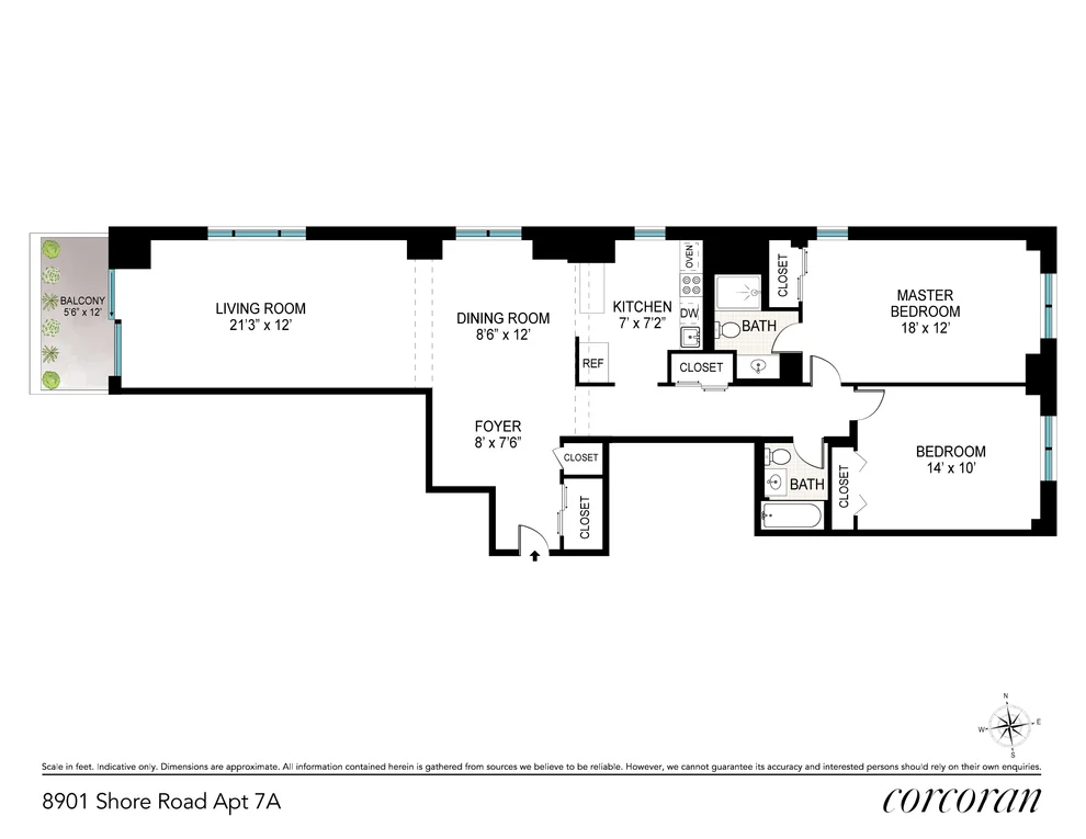 Unit for sale at 8901 SHORE Road, Brooklyn, NY 11209