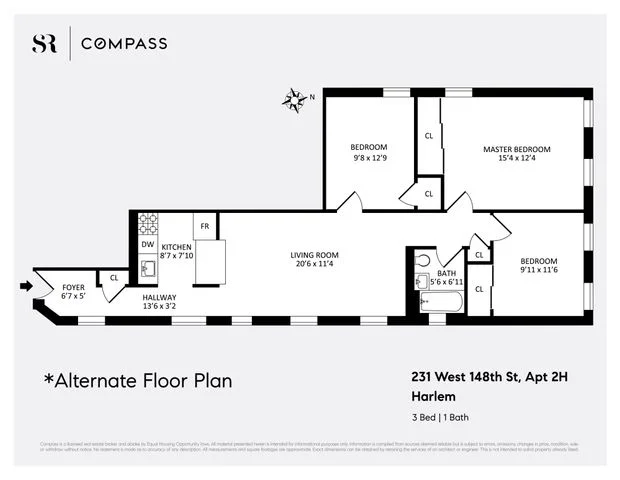 Unit for sale at 231 W 148th Street, Manhattan, NY 10039
