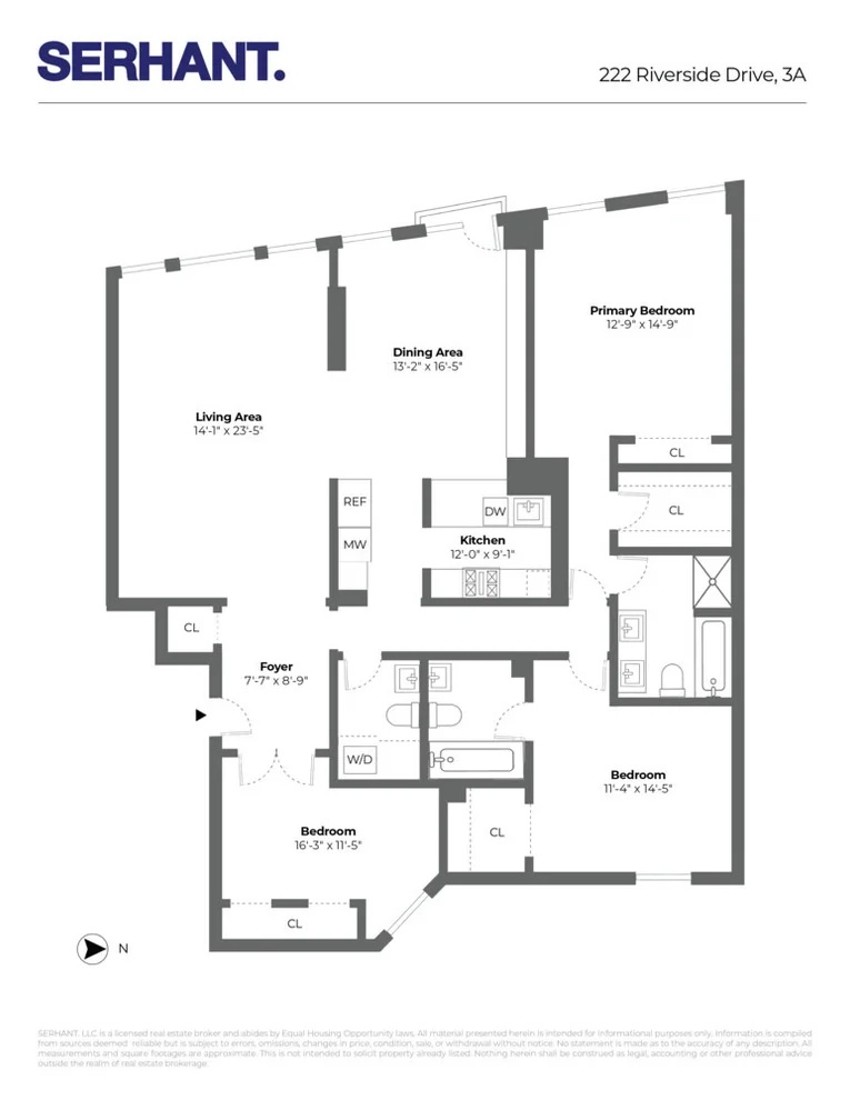 Unit for sale at 222 RIVERSIDE Drive, Manhattan, NY 10025