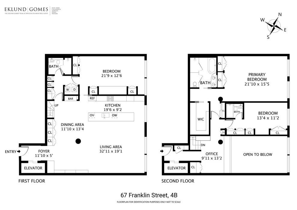 Unit for sale at 67 FRANKLIN Street, Manhattan, NY 10013