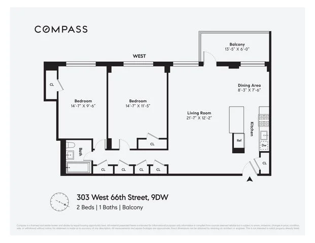 Unit for sale at 303 W 66th Street, Manhattan, NY 10023