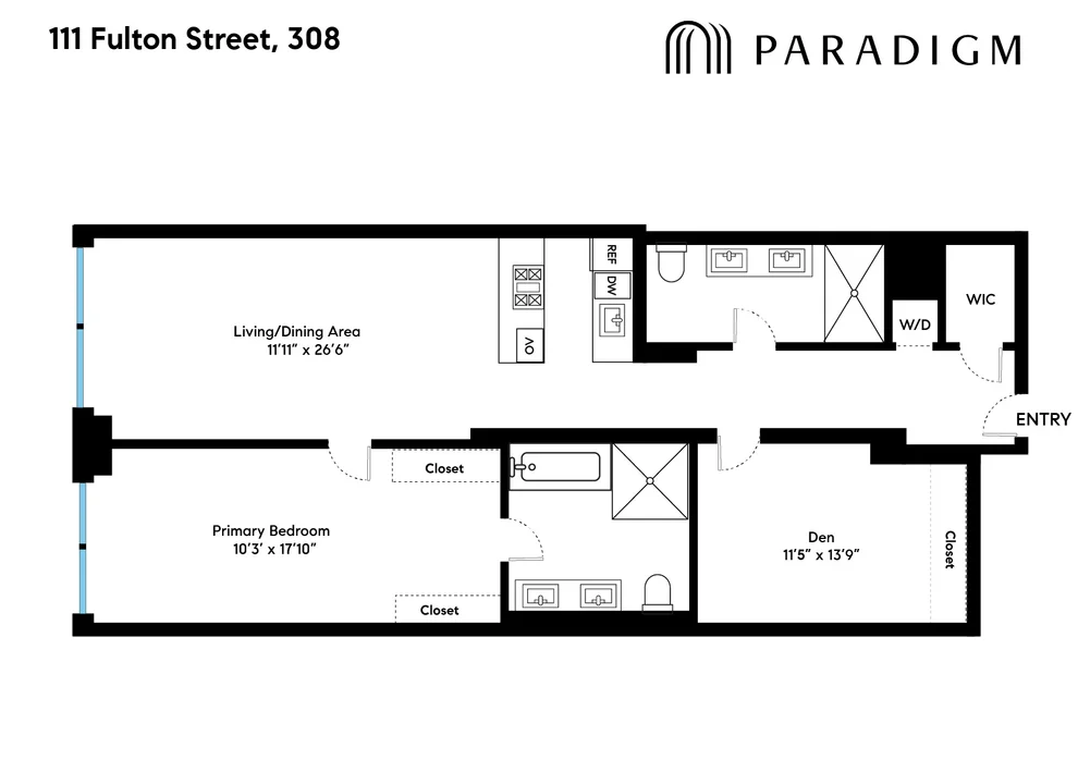 Unit for sale at 111 Fulton Street, Manhattan, NY 10038