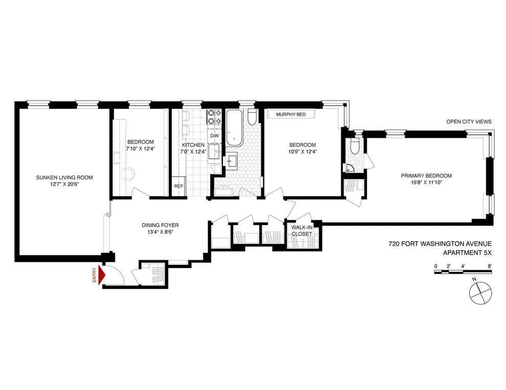 Unit for sale at 720 FORT WASHINGTON Avenue, Manhattan, NY 10040