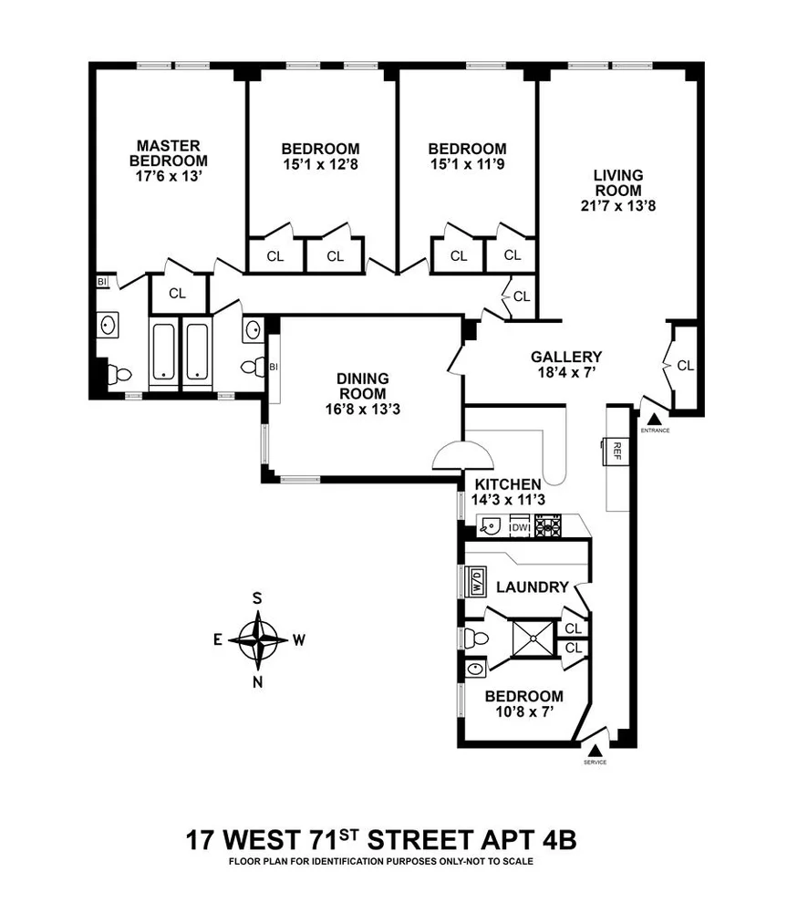 Unit for sale at 17 W 71st Street, Manhattan, NY 10023