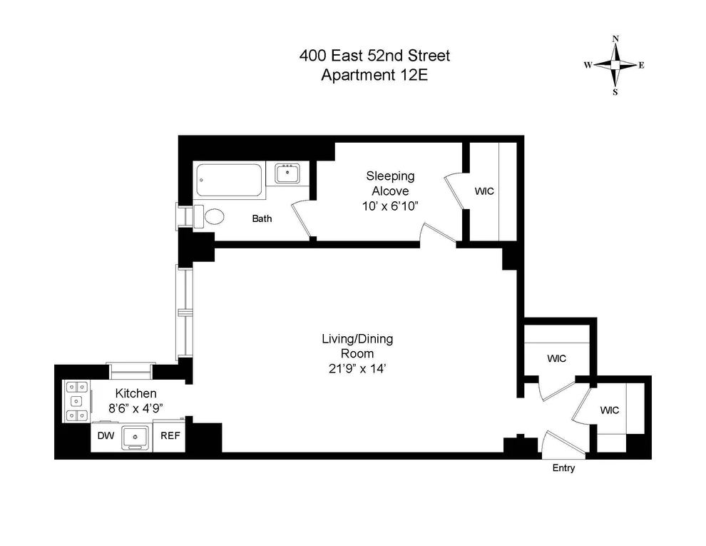 Unit for sale at 400 E 52ND Street, Manhattan, NY 10022