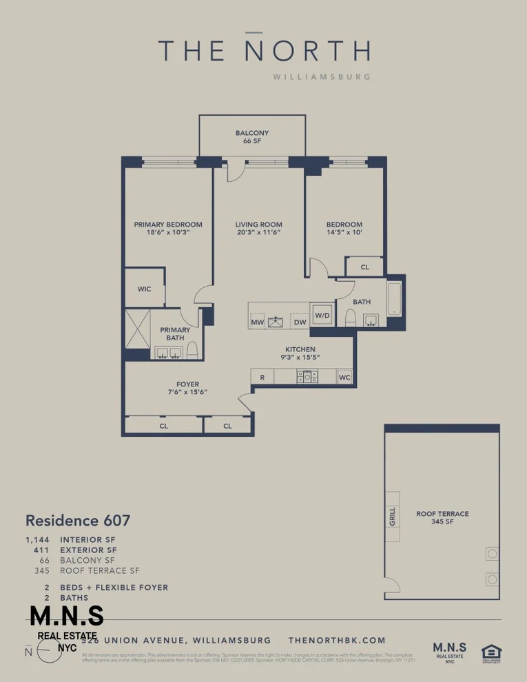 Unit for sale at 526 Union Avenue, Brooklyn, NY 11211