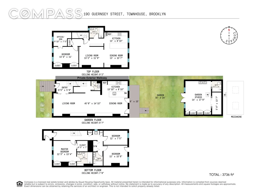 Unit for sale at 190 Guernsey Street, Brooklyn, NY 11222