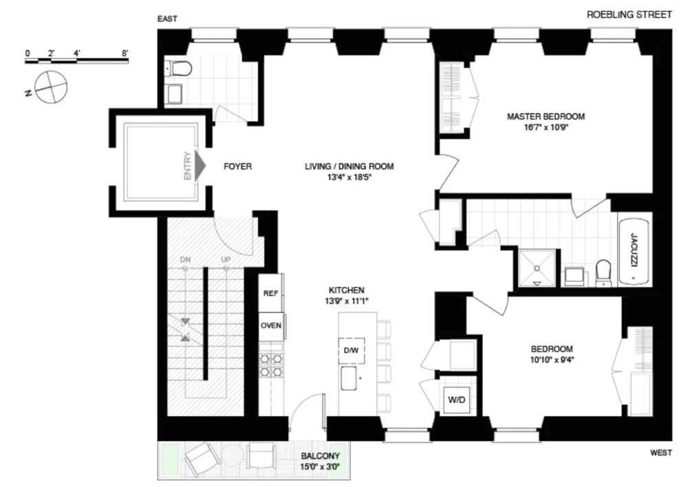 Unit for sale at 198 ROEBLING Street, Brooklyn, NY 11211