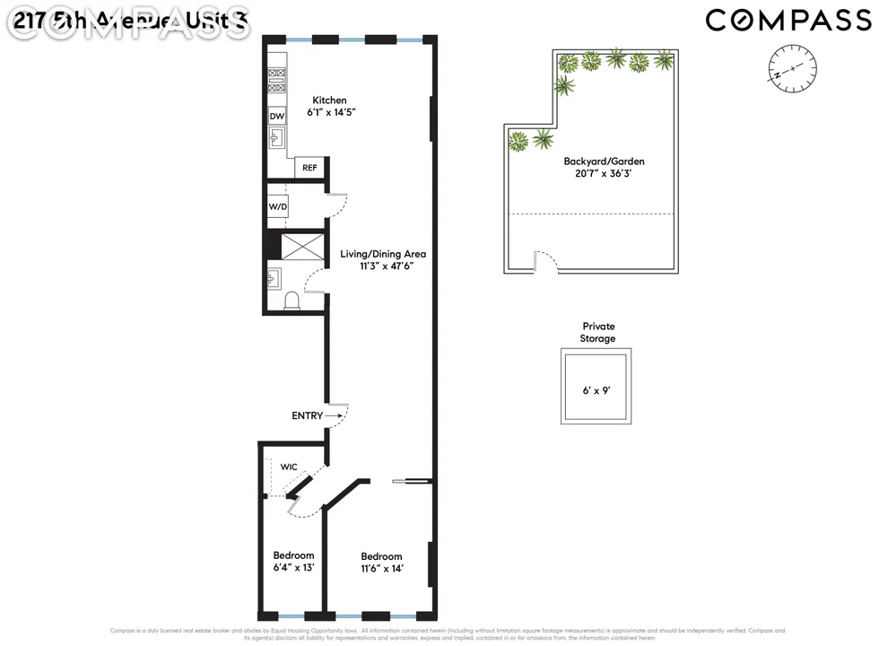 Unit for sale at 217 5th Avenue, Brooklyn, NY 11215
