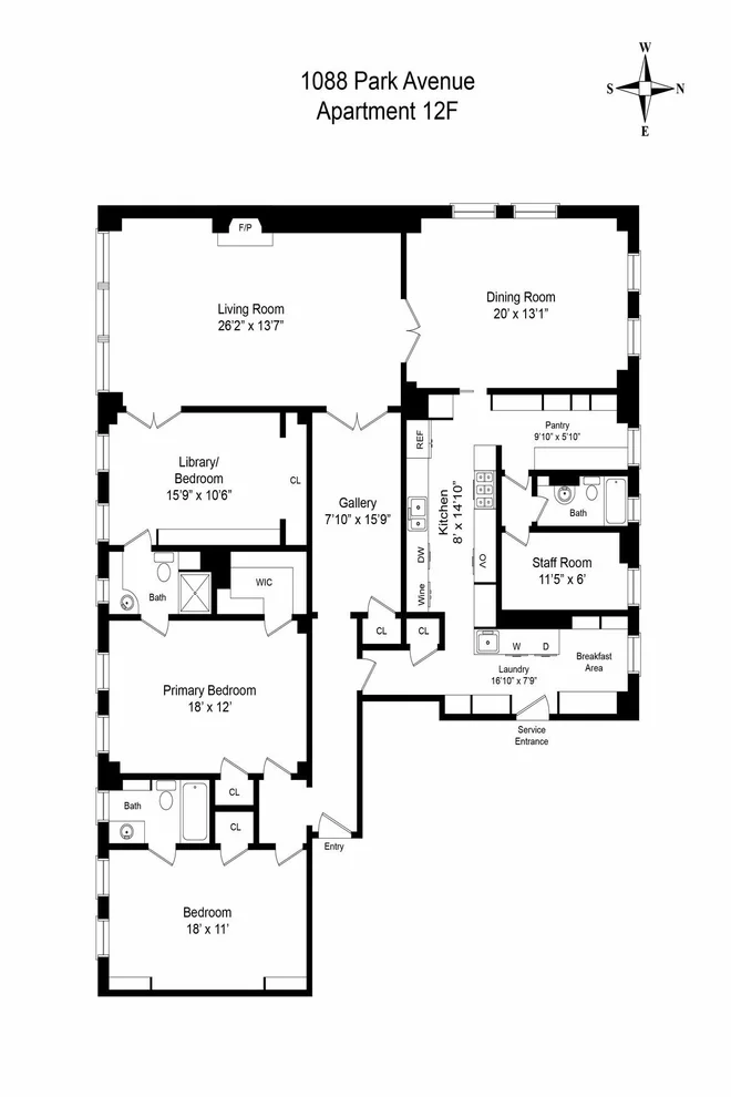 Unit for sale at 1088 PARK Avenue, Manhattan, NY 10128