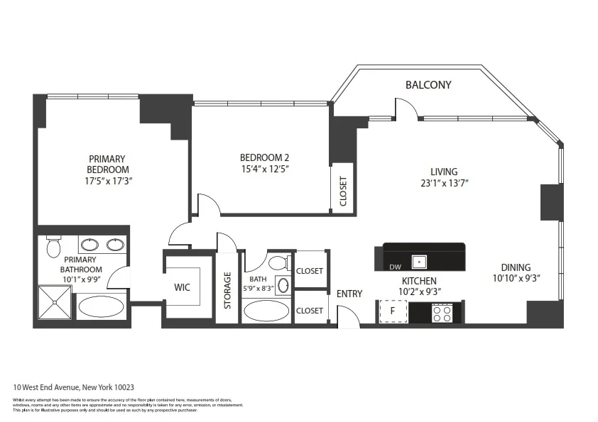 Unit for sale at 10 W END Avenue, Manhattan, NY 10023