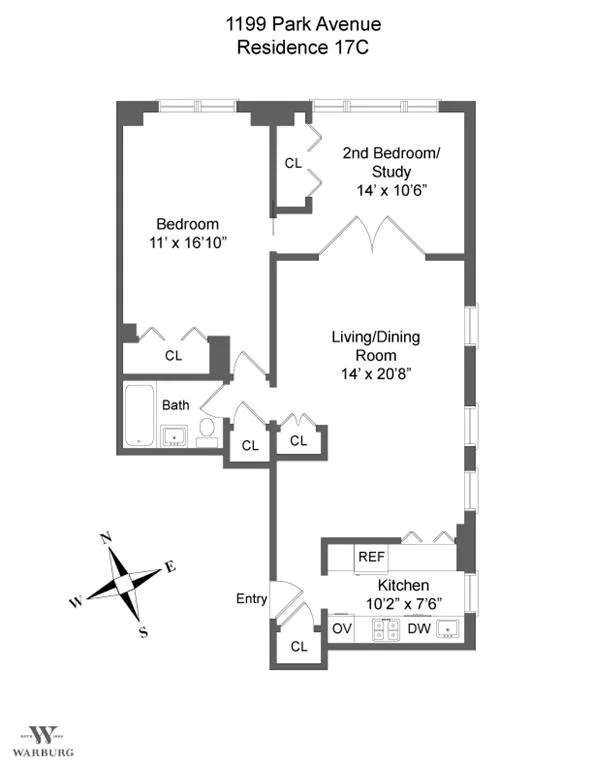 Unit for sale at 1199 Park Avenue, Manhattan, NY 10128