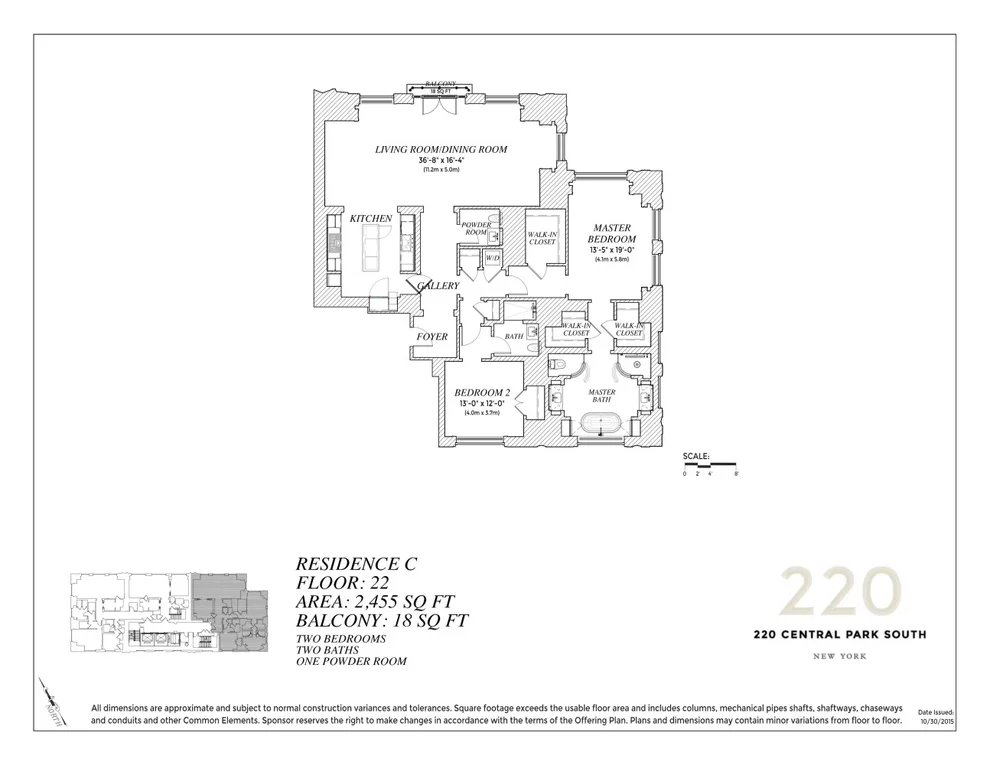 Unit for sale at 220 CENTRAL Park S, Manhattan, NY 10019