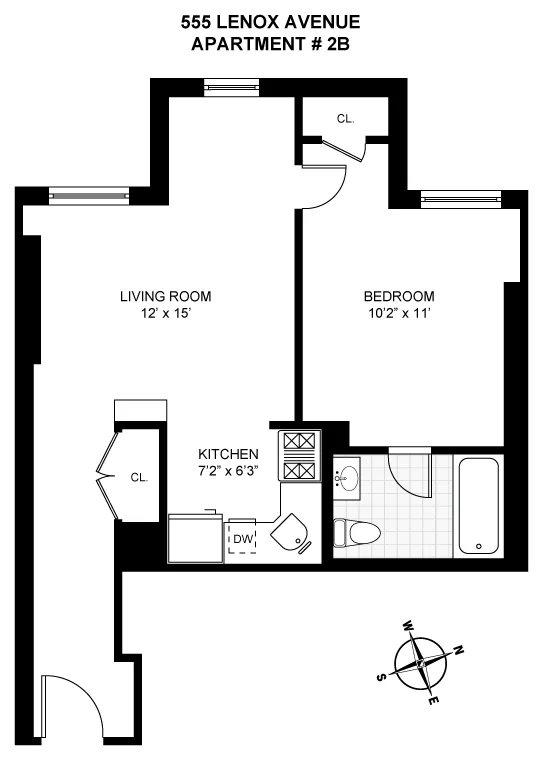 Unit for sale at 555 Lenox Avenue, Manhattan, NY 10037