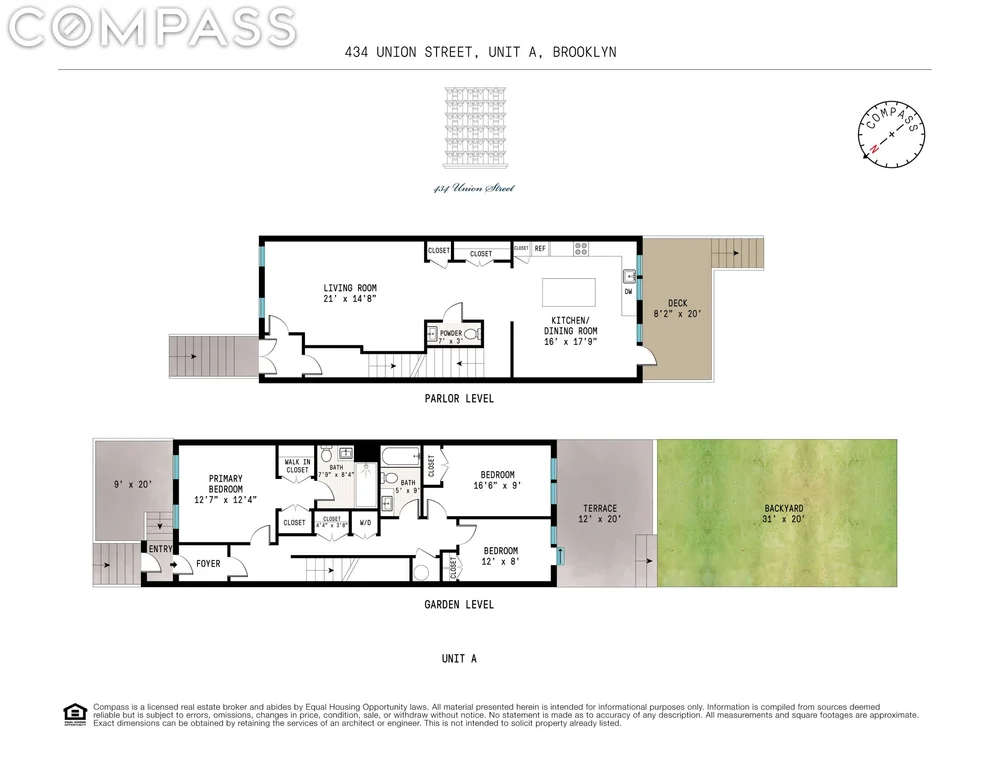 Unit for sale at 434 Union Street, Brooklyn, NY 11231