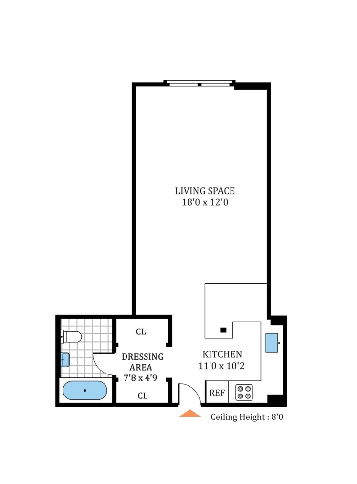 Unit for sale at 165 Christopher Street, Manhattan, NY 10014