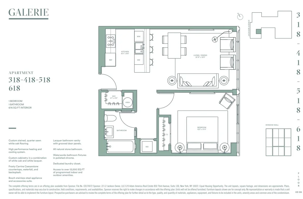 Unit for sale at 22-18 JACKSON Avenue, Queens, NY 11101