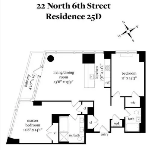 Unit for sale at 22 N 6TH Street, Brooklyn, NY 11249