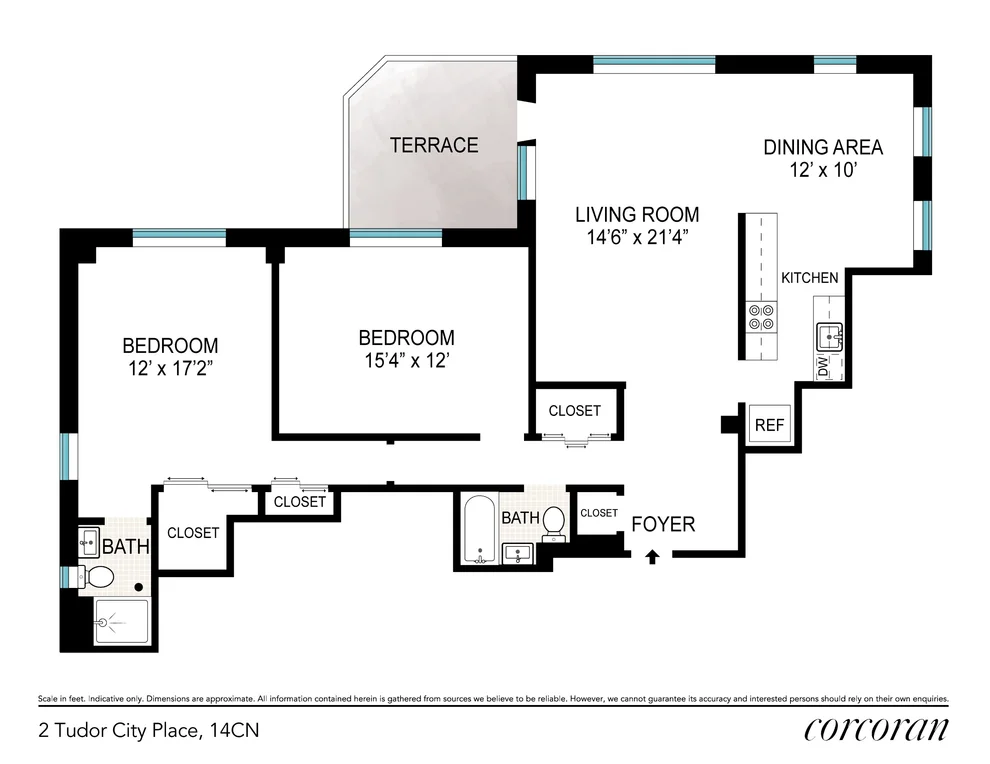 Unit for sale at 2 Tudor City Place, Manhattan, NY 10017
