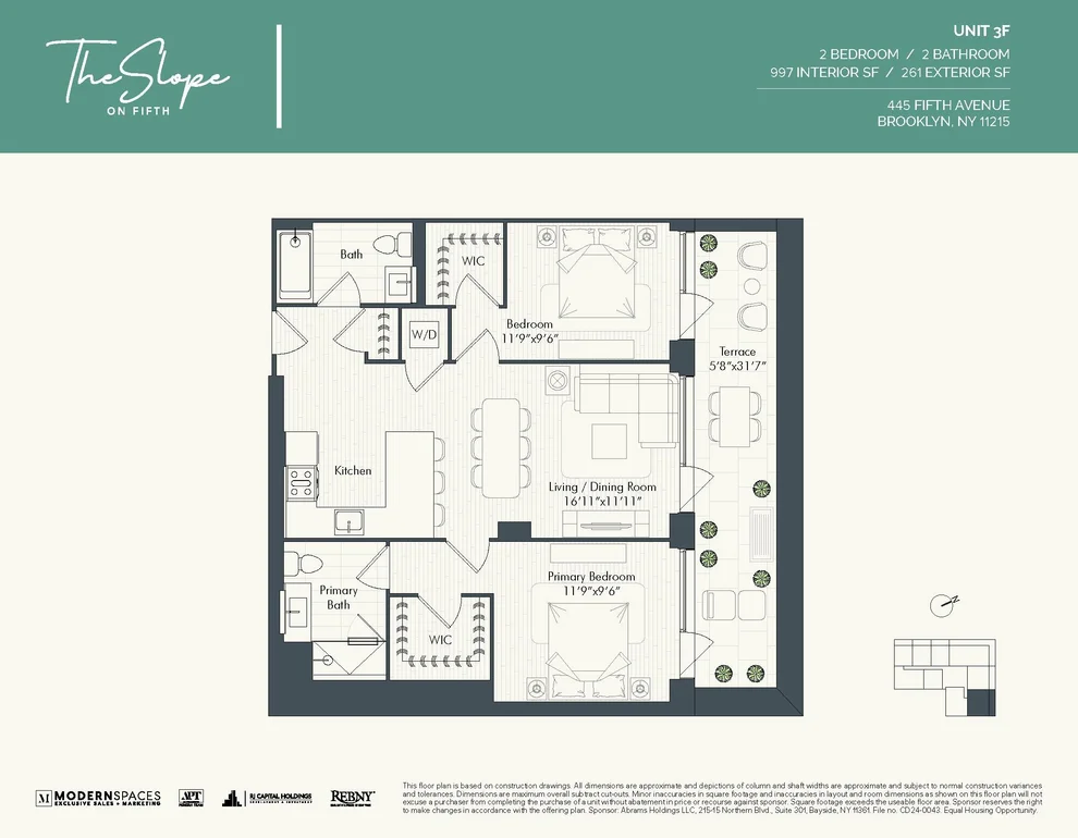 Unit for sale at 445 5th Avenue, Brooklyn, NY 11215