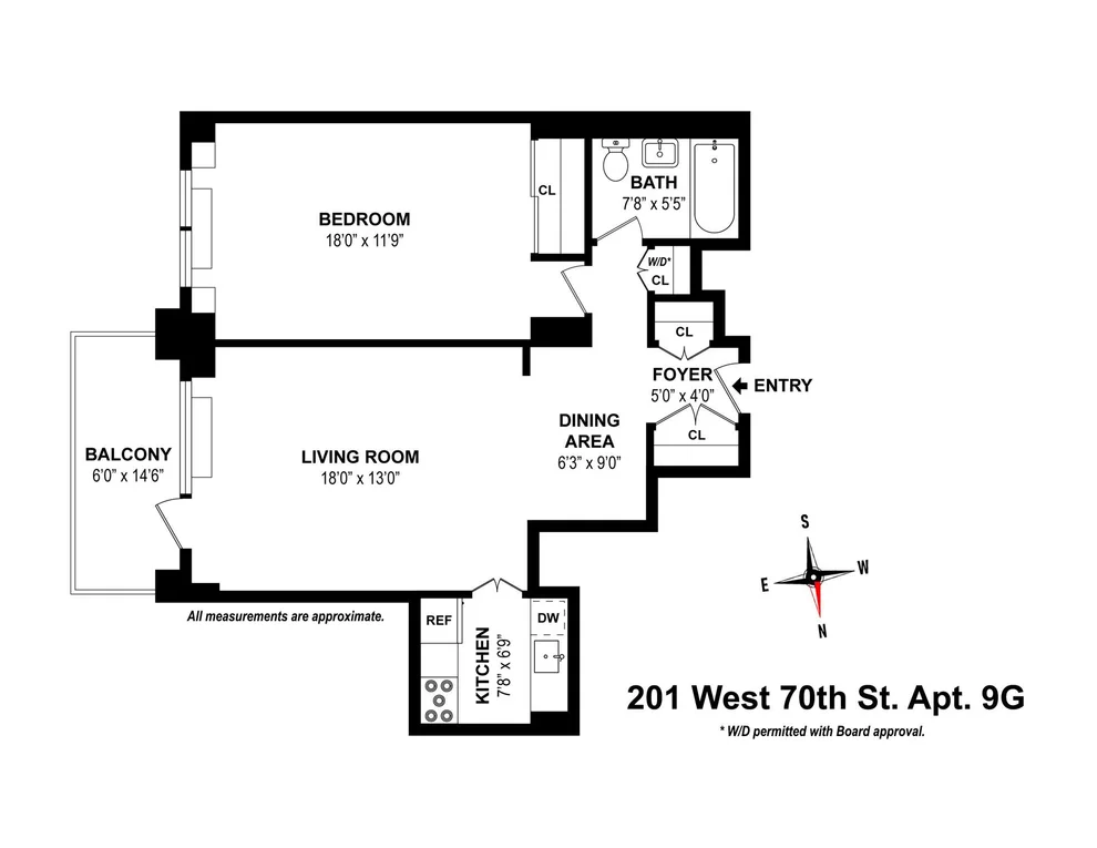 Unit for sale at 201 W 70TH Street, Manhattan, NY 10023