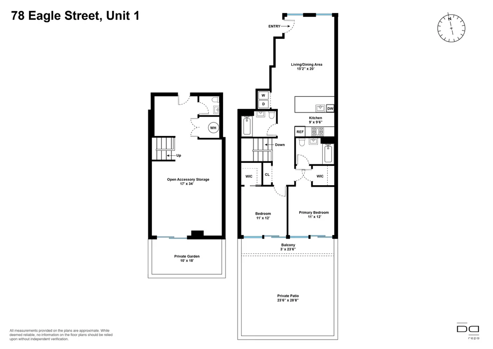 Unit for sale at 78 EAGLE Street, Brooklyn, NY 11222